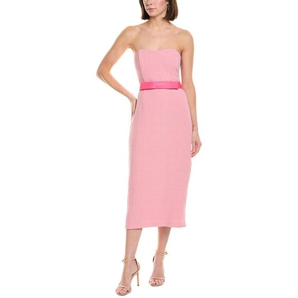 Hutch Womens  Carter Midi Dress, Pink - Picture 1 of 3